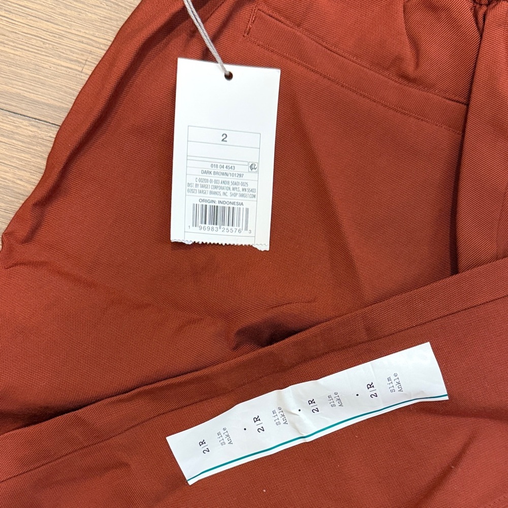 Rust Red casual Pants - Picture 4 of 4